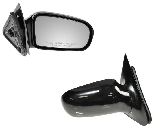 Black Manual Mirror RH Right Passenger for 95-05 Cavalier Sunfire 2 Door Coupe
