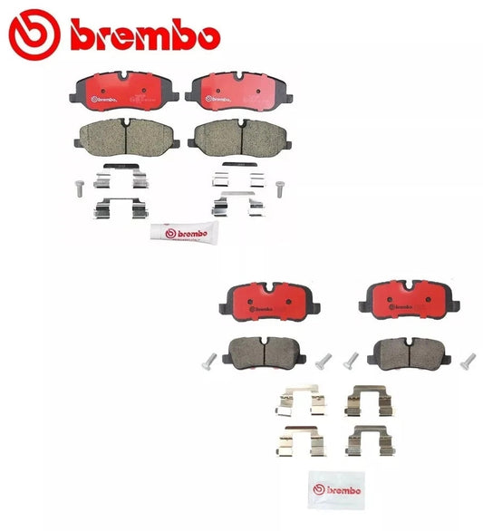 For Land Rover LR3 Range Rover Front+Rear Brake Pad Set Brembo P44013N/P44014N