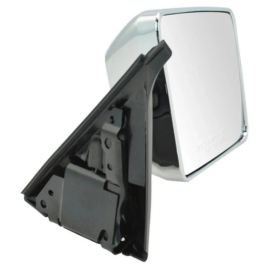 Stainless Steel Chrome Manual Side View Mirror Passenger Right for S10 S15