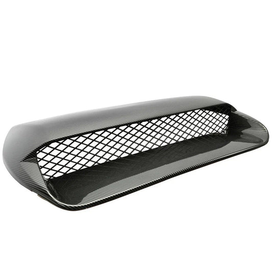 HECASA Carbon Fiber Air Flow Hood Scoop Bonnet Vent For 2015-2021 Subaru WRX STI