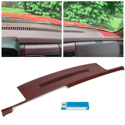 Molded Dash Cover Overlay For 88-94 Chevy GMC Sierra Silverado C1500 in GARNET