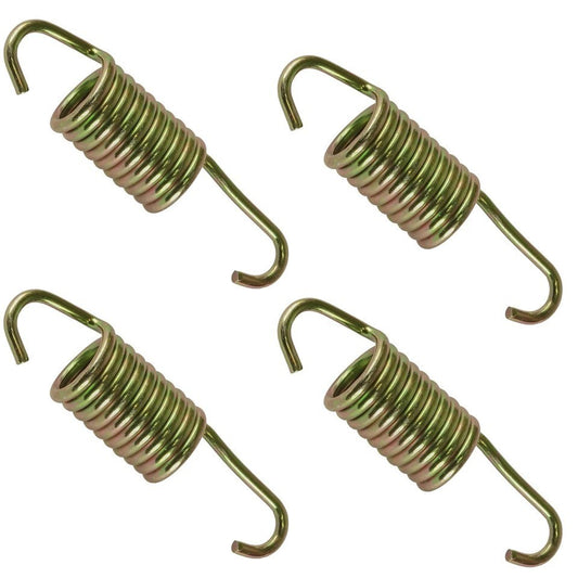 4x Exhaust Muffler Spring For Polaris Big Boss 400L 6X6 1994 1995 1996 1997
