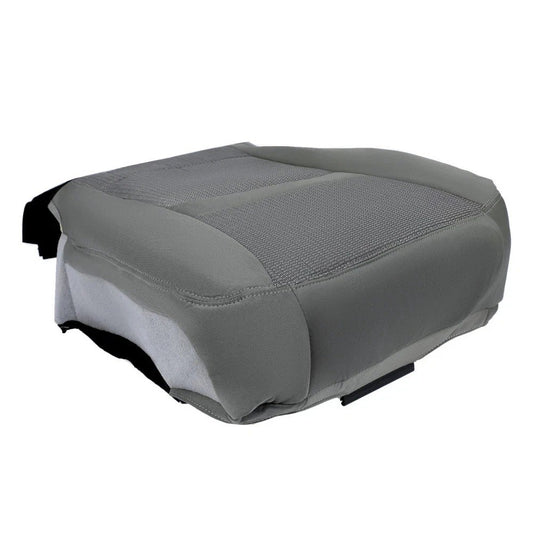 For 2006-2009 2010 Dodge Ram 2500 3500 Driver Bottom Seat Cover Cloth Dark Gray