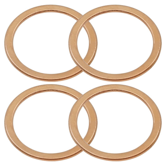 4 Exhaust Pipe Gaskets for Kawasaki Zephyr 550 ZR550B 1990 1991 1992 1993