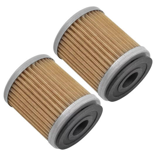 2 Pack Oil Filter for Yamaha Warrior YFM350 YFM350X YFM35 350 1987-2004 Atv