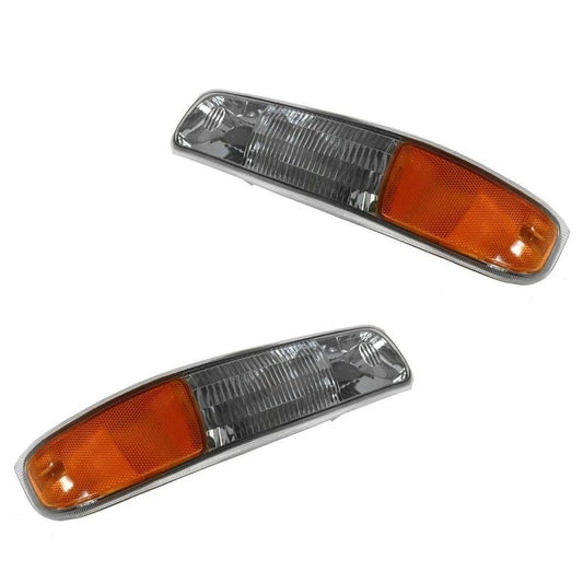 Parking Light Set Driver & Passenger Side Fits 99-06 Chevrolet