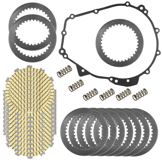 Clutch Friction Plates Gasket Kit for Kawasaki ZX10R ZX-10R Ninja ZX1000 2011-22