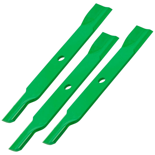 Caltric 20 1/2 inch x 29/32" Circle Hole 60" Deck High Lift Blade For John Deere
