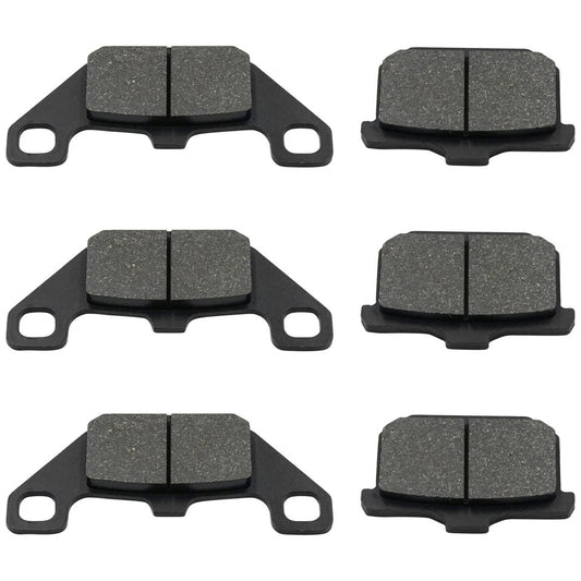 Front and Rear Brake Pads for Kawasaki ZX600 Ninja 600R 600RX 1985 1986 1987