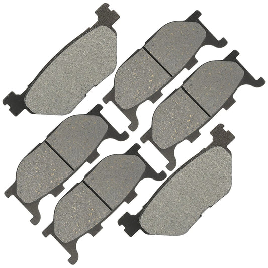 Front & Rear Brake Pads for Yamaha XVS1300 V-Star 1300 Tourer 2001-2017