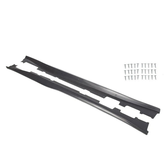 For Chevy Camaro RS SS LT LS 2016-2023 2022 Black Side Skirts Panel Extension
