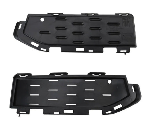 Right Inner Fog Light Hole Cover Black Fits 2017-2019 BMW 530i 540i