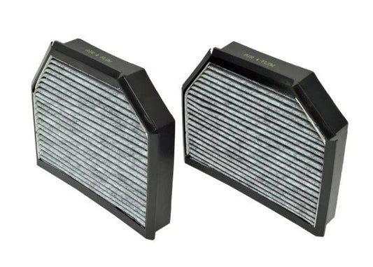 For Mercedes R230 SL500 SL55 SL550 SL600 SL63 AMG Cabin Air Filter Set