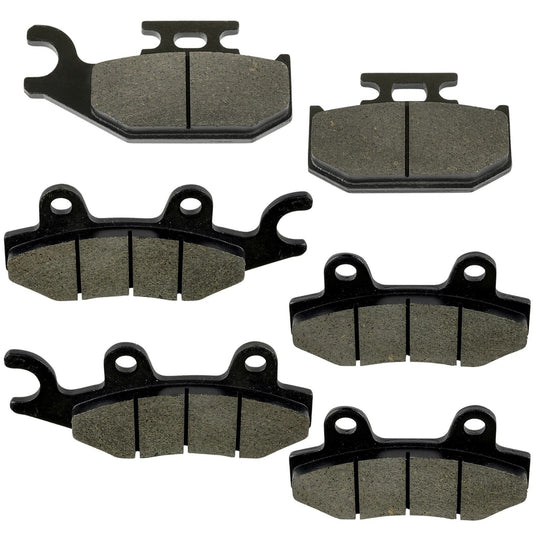 Front Rear Brake Pads for Yamaha Rhino 450 4X4 YXR450 2006-2009