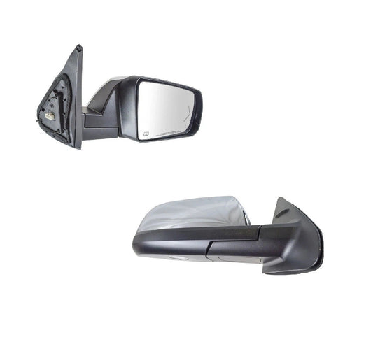 Mirror Power Fold Heated Signal Memory Blind Spot Puddle Chrome Right for Tundra