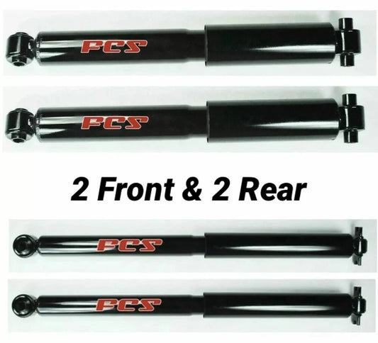 Shocks (4) For 1988 - 1998 Chevy GMC K1500 K2500 K3500 Sierra Silverado 4x4 FCS