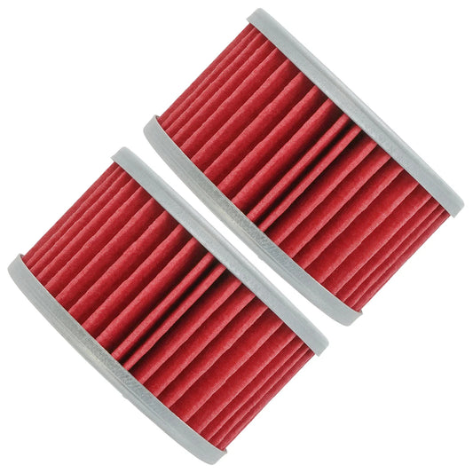 Oil Filter for Suzuki DR350 DR350SE 1990 1991 1992 1993 1994 1995 1996-99 2-Pack