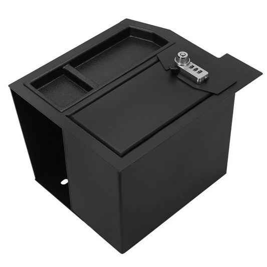For Toyota 08-21 Sequoia Tundra 07-13 3-Digit Center Console Safe Box With KEY