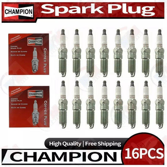 For 5.7L Hemi Chrysler Mopar Jeep RAM Dodge SET OF 16 Spark Plugs RE14MCC4 570