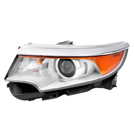 For 2011 2012 2013 2014 Ford Edge Projector Headlight W/Bulb 5 Pins Left Driver