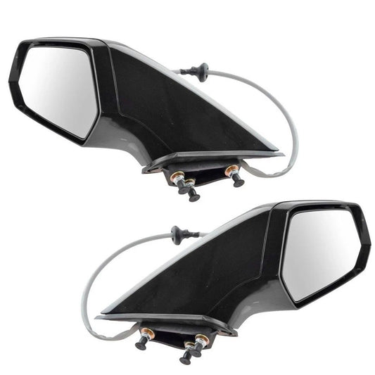 Brand New Power Heated Mirror Pair Set Left LH Right RH for Chevy Camaro