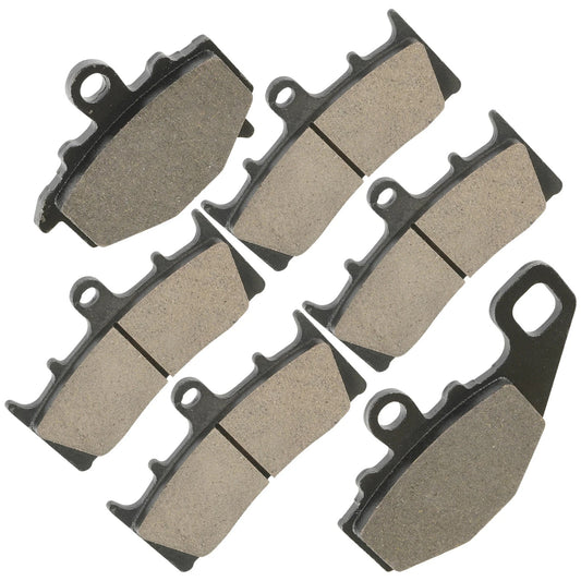 Front & Rear Brake Pads for Kawasaki ZX600 Ninja ZX6R ZX-6R 1998-2002 Front Rear