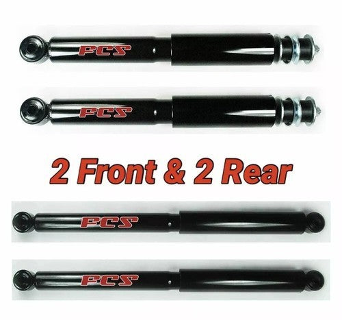 Front & Rear Shocks For 99-10 SILVERADO SIERRA 1500HD 2500HD FCS (set of 4)