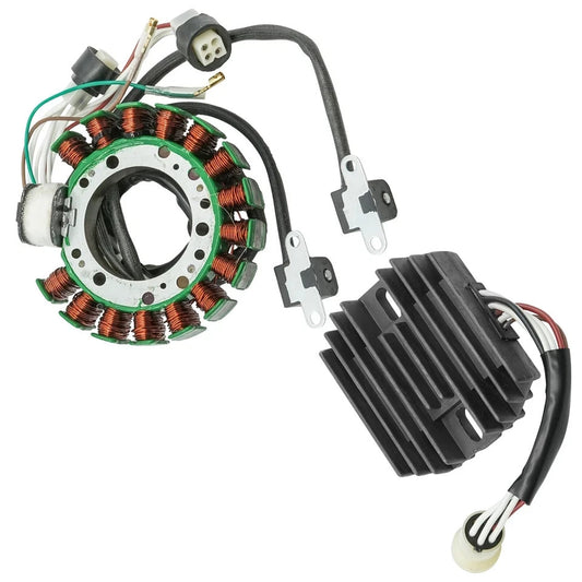 Stator & Regulator Rectifier for Yamaha Big Bear 350 YFM350FW 4WD 1988 1989