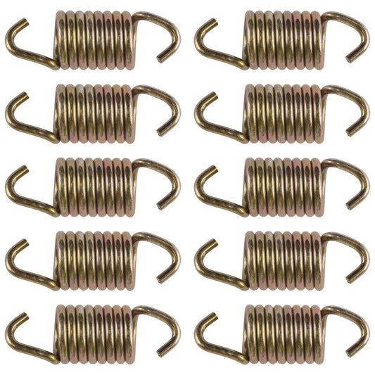 10x Exhaust Muffler Tube Pipe Spring For Polaris 7041687 3081078 7042031