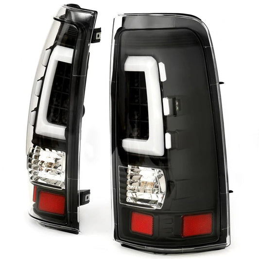 HECASA LED Tail Lights For 99-2006 02 Chevy Silverado GMC Sierra 1500 2500 3500