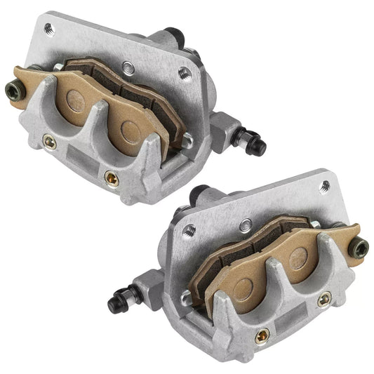 Front Left Right Brake Caliper w/ Pad for Yamaha YFZ 450 YFZ450R YFZ450X 2004-25