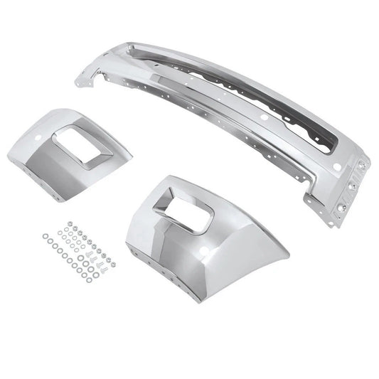 NEW Chrome Front Bumper For 2010-2018 RAM 2500 3500 With Fog Lamps and Sensors