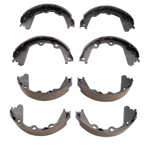 Rear Parking Brake Shoe Set Fits 13-17 Chevrolet Silverado 13-15 GMC Sierra
