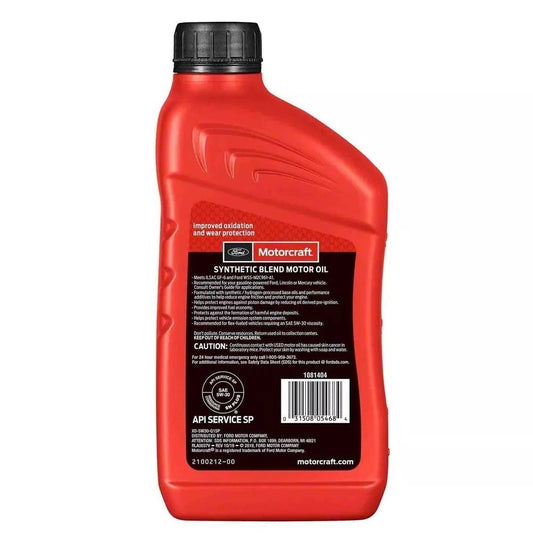 7 Engine Motor Oil OEM FORD Motorcraft XO5W30QSP SAE 5W-30 Premium Synthetic