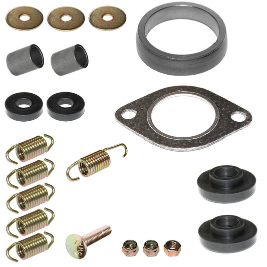 Exhaust Muffler Gasket Kit for Polaris Magnum 425 2X4 4X4 1995 1996