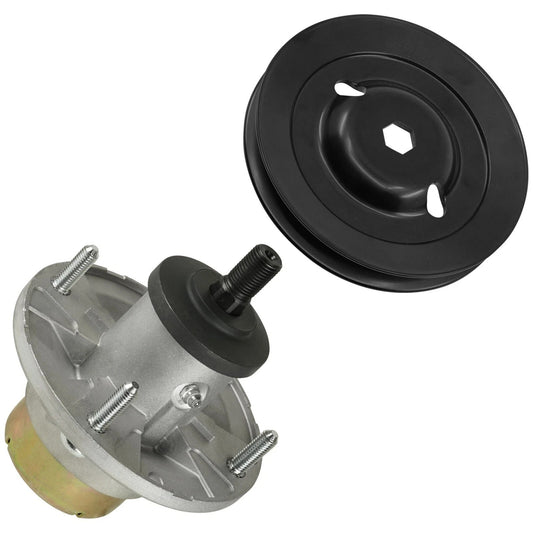 Deck Spindle w/Pulley for John Deere Z315 Z320R Z320M Z335 Z345R Z345M 42"