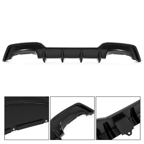 Fits Toyota Corolla Auris Hatchback 2019-2022 T Style Rear Bumper Diffuser ABS