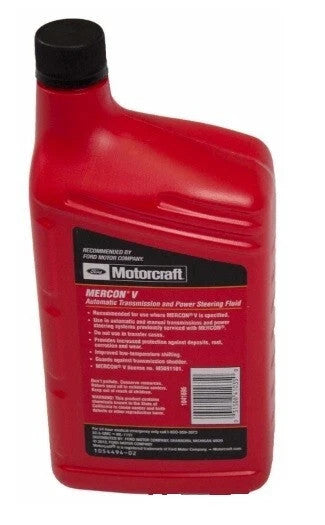 Motorcraft Mercon V ATF Transmission Fluid XT5QMC Case 8 Quarts Ford Vehicles