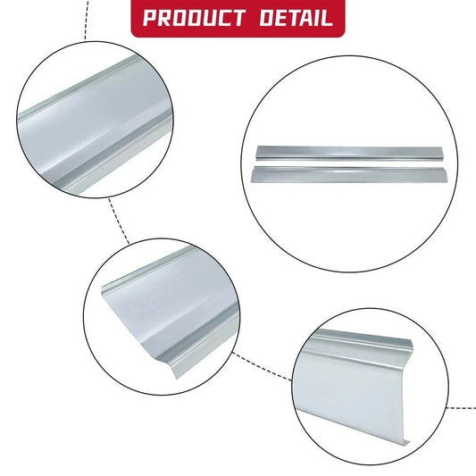 Rocker Panels For 2002-2008 Dodge Ram 1500 2500 3500 4 Door Quad Club Cab