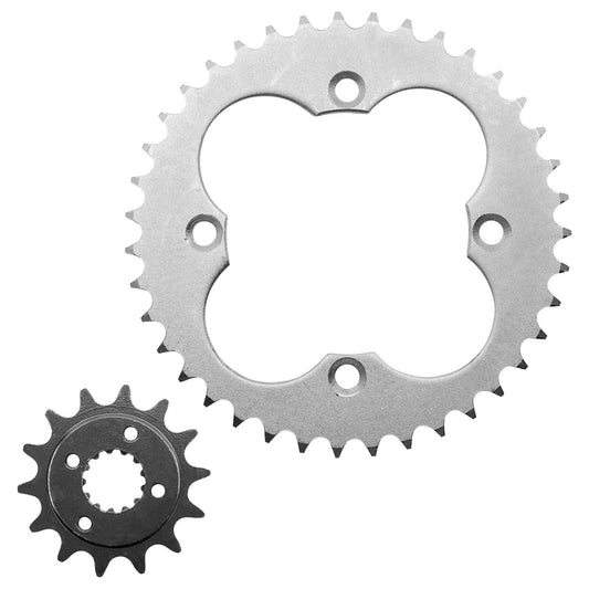 Front & Rear Sprocket Kit for Honda TRX400EX TRX400X Sportrax 400 2X4 2005-2014