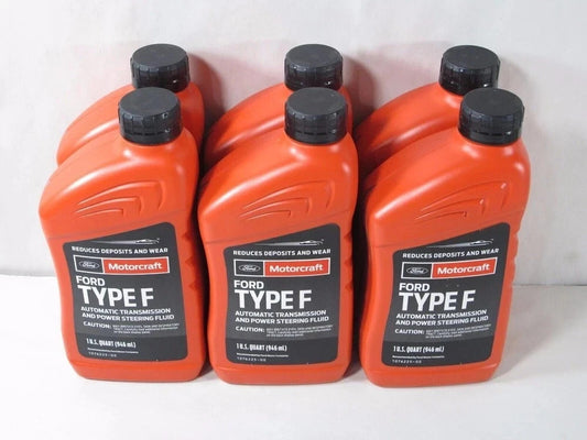 6 Quarts Motorcraft TYPE F Automatic Transmission Power Steering Fluid XT1Q1F
