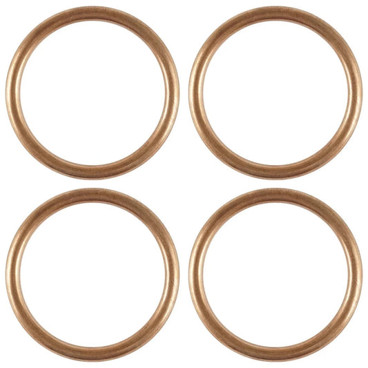4-Pack Exhaust Pipe Gasket for Honda VF1100C V65 Magna 1983 1984 1985 1986