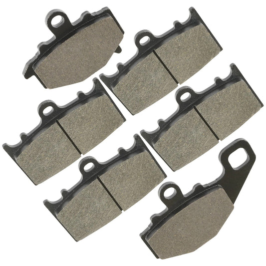 Front Rear Brake Pads for Kawasaki ZX600 Ninja ZX6 ZX-6 1995-2002 Front Rear