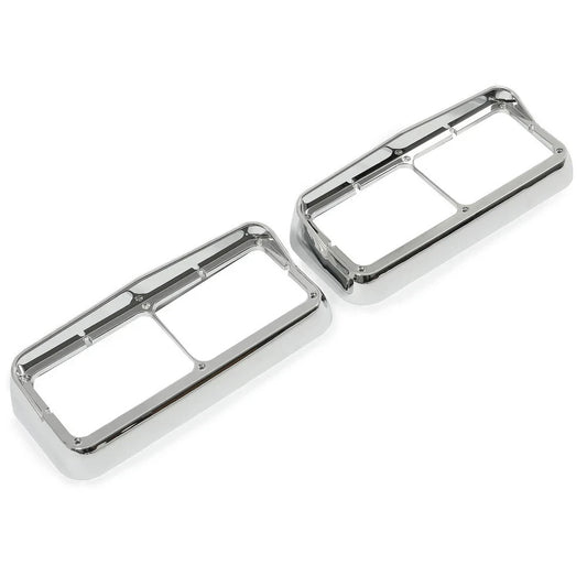 HECASA Headlight Bezel For Peterbilt 378 379 Freightliner FLD120 Kenworth Truck