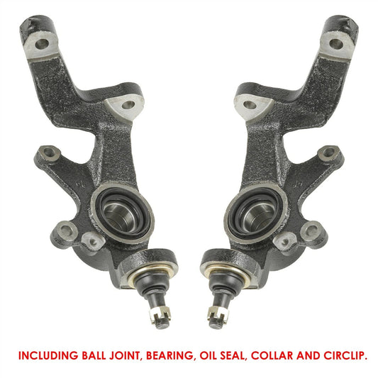 Front Left & Right Wheel Knuckle For Yamaha Rhino 660 YXR660F 4X4 2004-2007