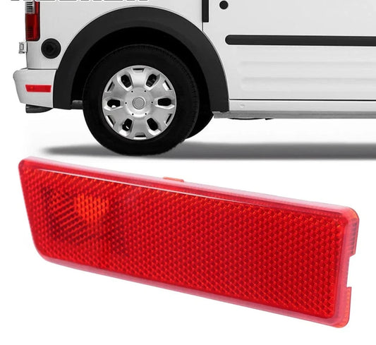 HECASA Rear Right Marker Light Lamp Reflector For Ford Transit Connect 10-13 Red