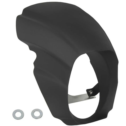 Black Headlight Fairing Cover Mask For Harley Softail Breakout FXBRS 18-23