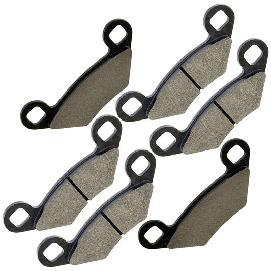 Front and Rear Brake Pads for Polaris Sportsman SP 570 2015 2016 2017 2018 2019
