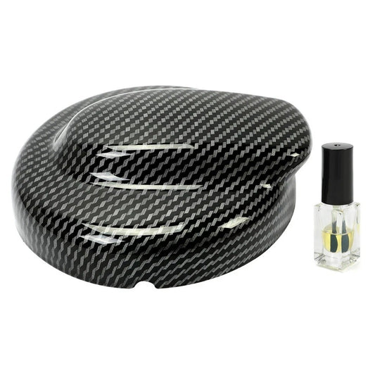 1 x Gas Cap Carbon Black Fuel Cover For 06-14 MINI Clubman R52 R53 Cooper S