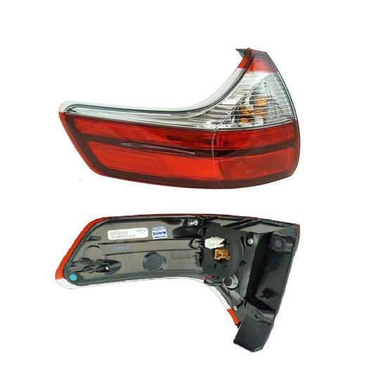 Rear Tail Lights Set Driver & Passenger Side Outer Fits 2015-2020 Toyota Sienna